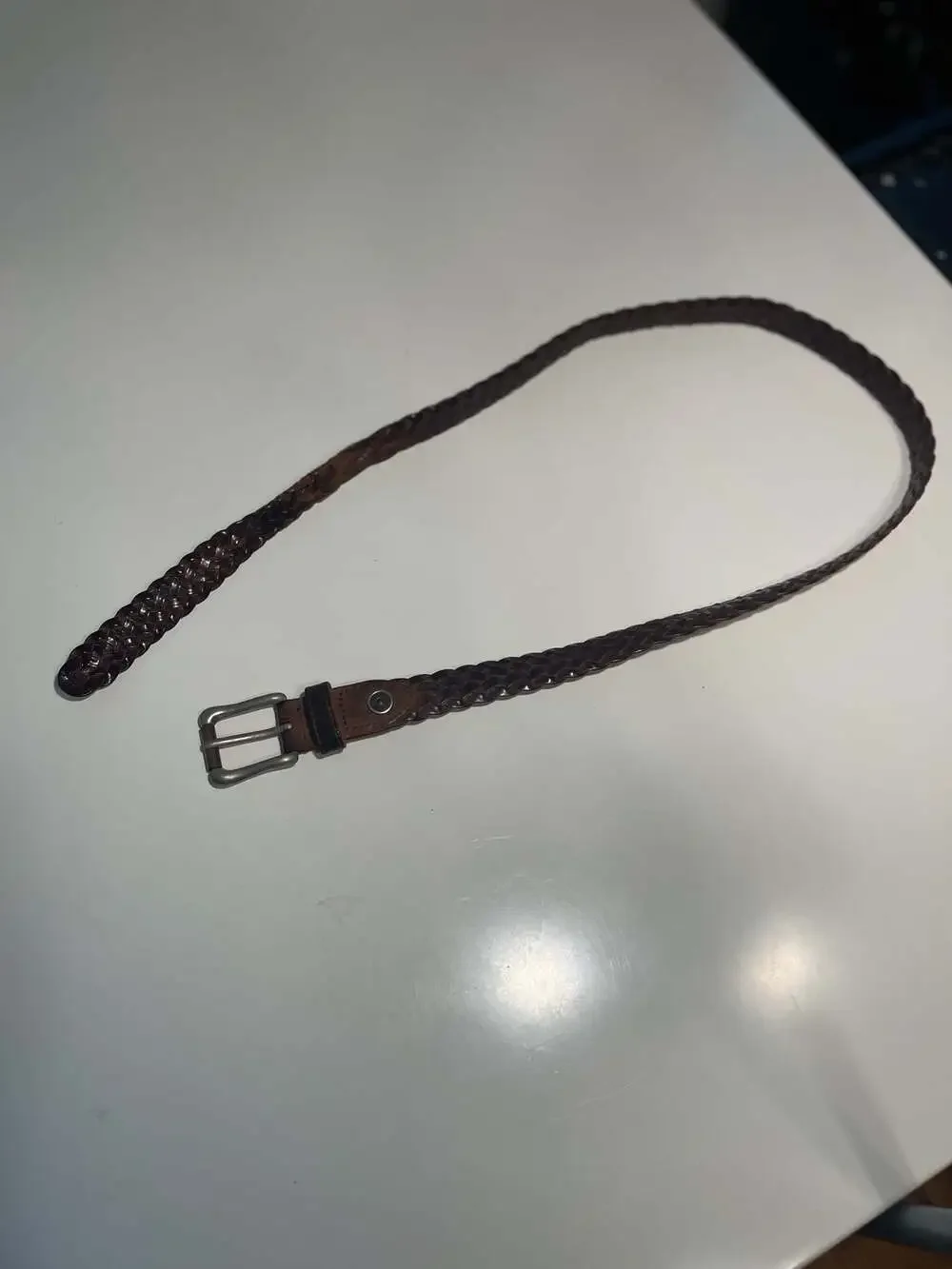 Levi's Genuine Leather Braided Belt Size 36/90